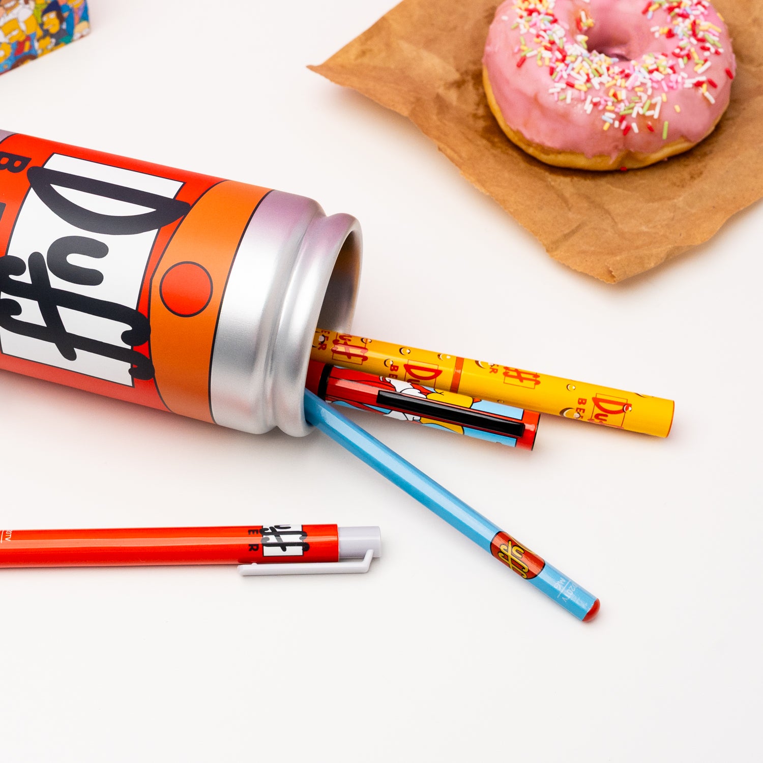 Portapenne Set Cancelleria The Simpson Birra Duff